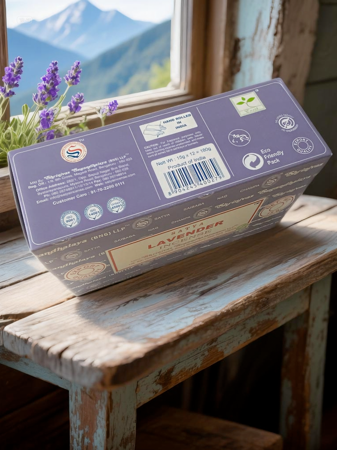 INCIENSO SATYA LAVENDER
