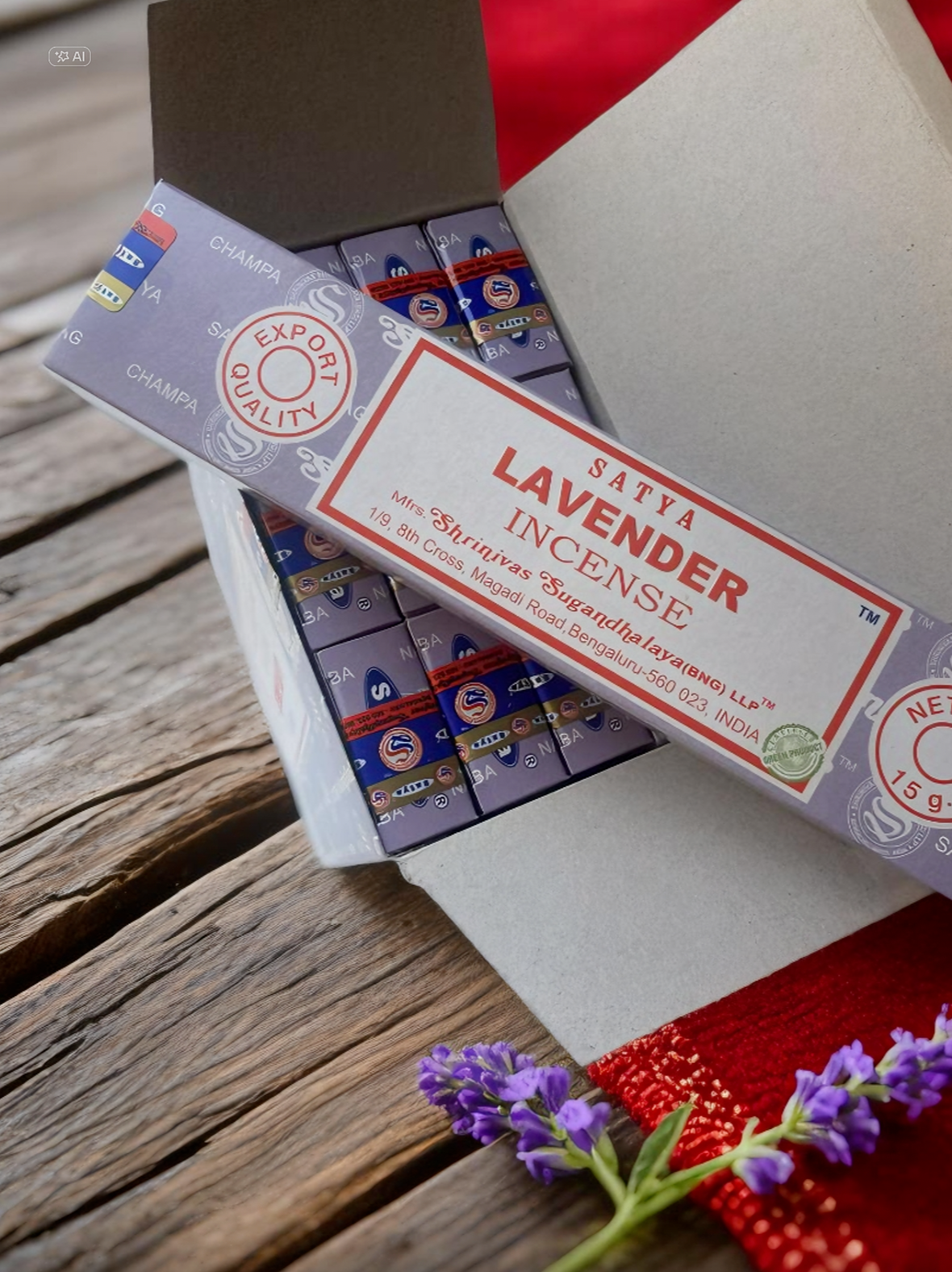 INCIENSO SATYA LAVENDER