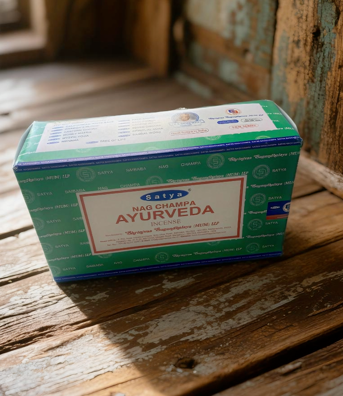 INCIENSO SATYA NAG CHAMPA AYURVEDA