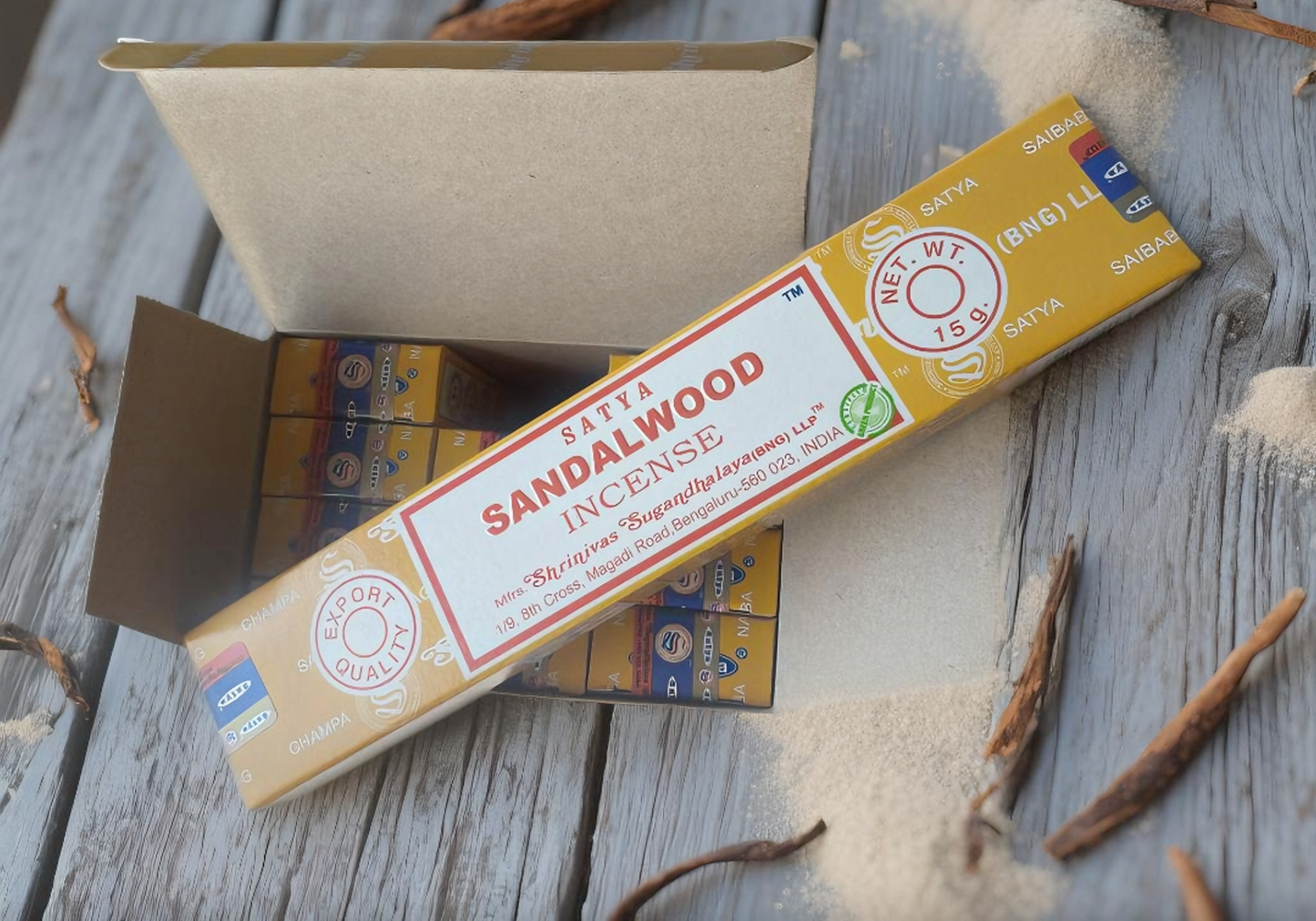 INCIENSO SATYA SANDALWOOD