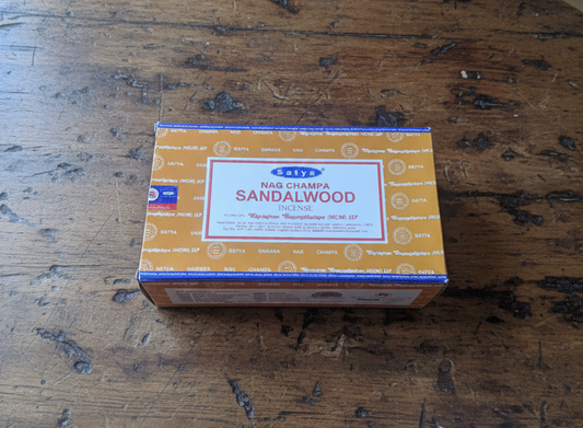 INCIENSO SATYA NAG CHAMPA SANDALWOOD
