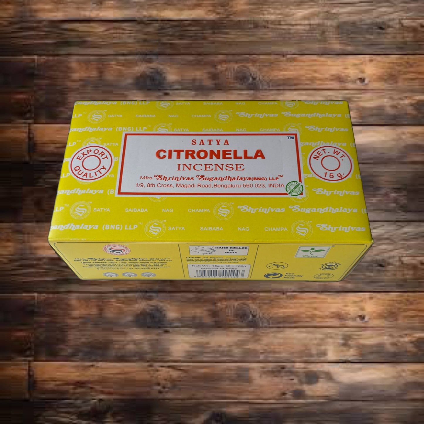 INCIENSO SATYA CITRONELLA