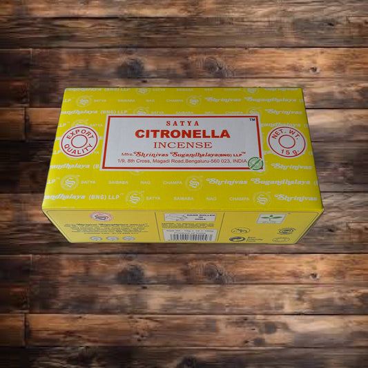 INCIENSO SATYA CITRONELLA