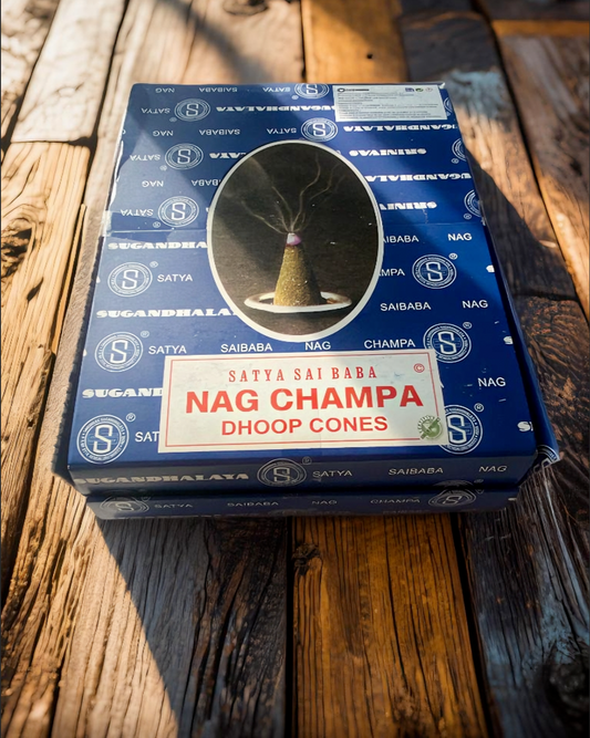 INCIENSO SATYA NAG CHAMPA (cono)