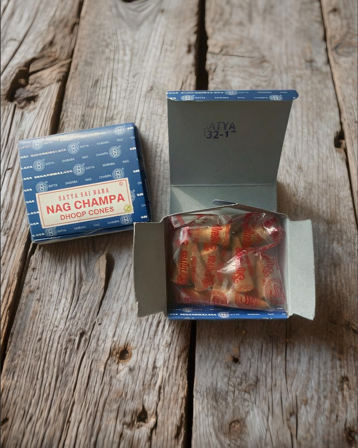 INCIENSO SATYA NAG CHAMPA (cono)