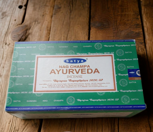 INCIENSO SATYA NAG CHAMPA AYURVEDA