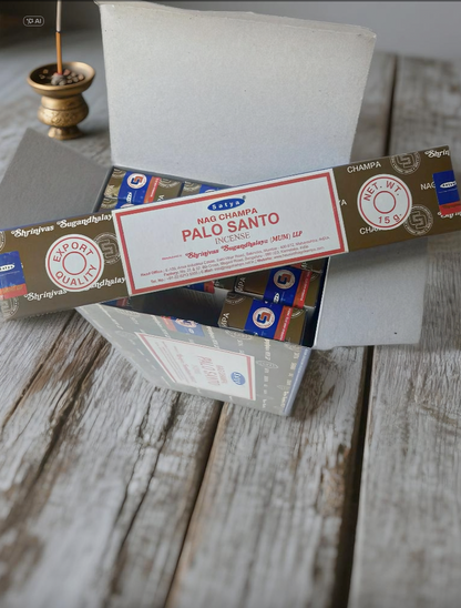 INCIENSO NSATYA NAG CHAMPA PALO SANTO