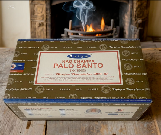 INCIENSO NSATYA NAG CHAMPA PALO SANTO