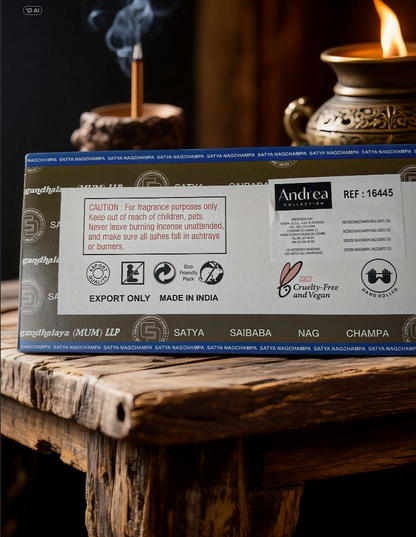 INCIENSO NSATYA NAG CHAMPA PALO SANTO