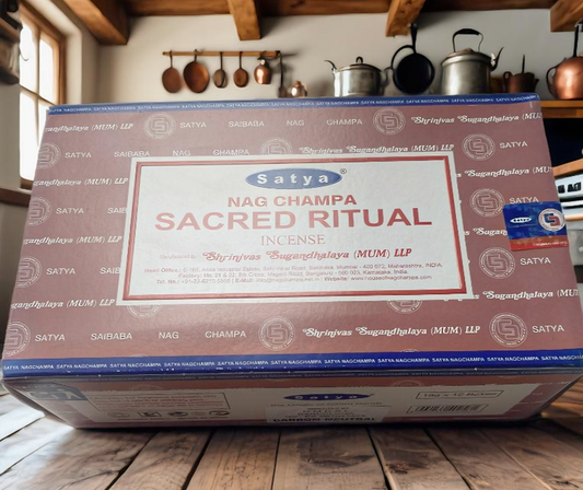 INCIENSO SATYA NAG CHAMPA SACRED RITUAL