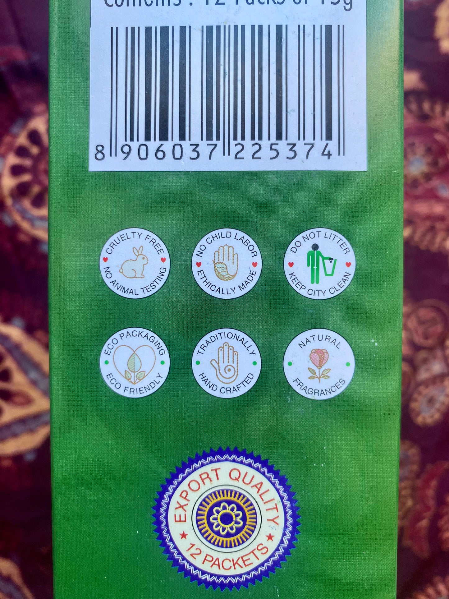 INCIENSO SREE VANI JASMINE