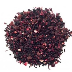 TÉ AZUL OOLONG PASTEL DE FRUTOS ROJOS